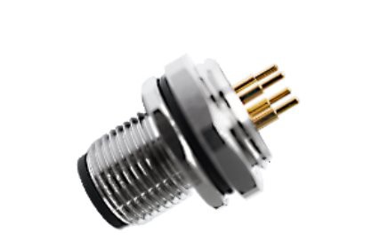 M12 수 후면 고정 A-코딩 5PIN PG9