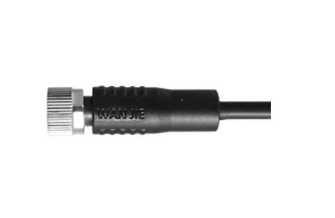 M8 암 직선형 UnShield B-코딩 5PIN PVC 2.0M M8X1.0