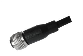 M12 암 직선 UnShield A-코딩 17PIN PVC 케이블 3.0M M12X1.0